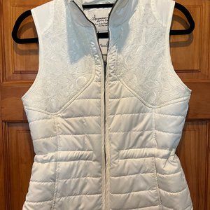 American Rag - White Vest - Size Small